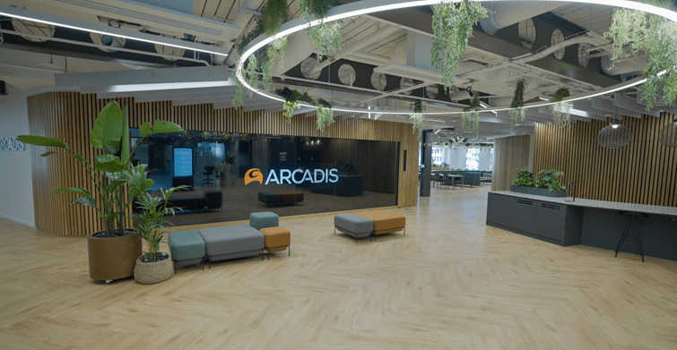 Office d’Arcadis à Londres.