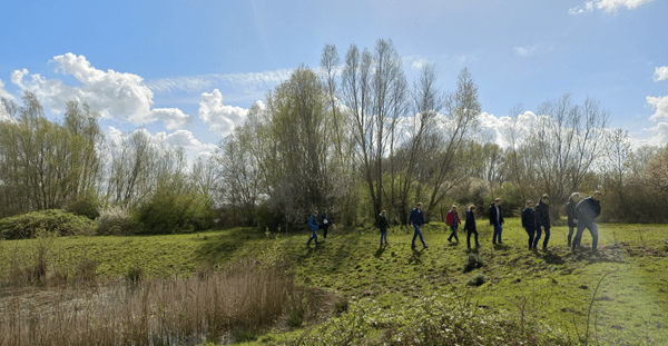 bezoek KRW Zuid Maas Milsbeek