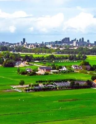 Broek in Waterland in Noord-Hollands landschap