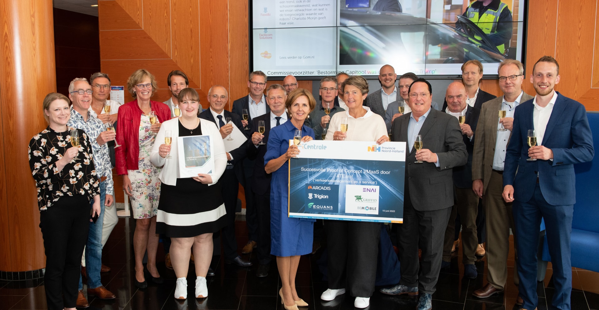 Proof of concept geslaagd. Veilig, schoon en slim deelnemen aan het verkeer