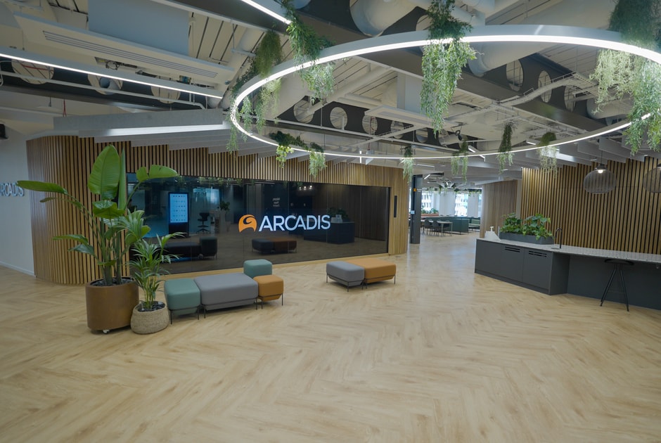 Arcadis underlines confidence in the future of the office, as it opens new London base in the heart of the City 