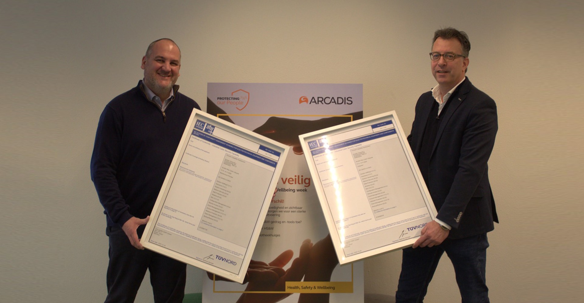 Arcadis achieves international cyber security certification image