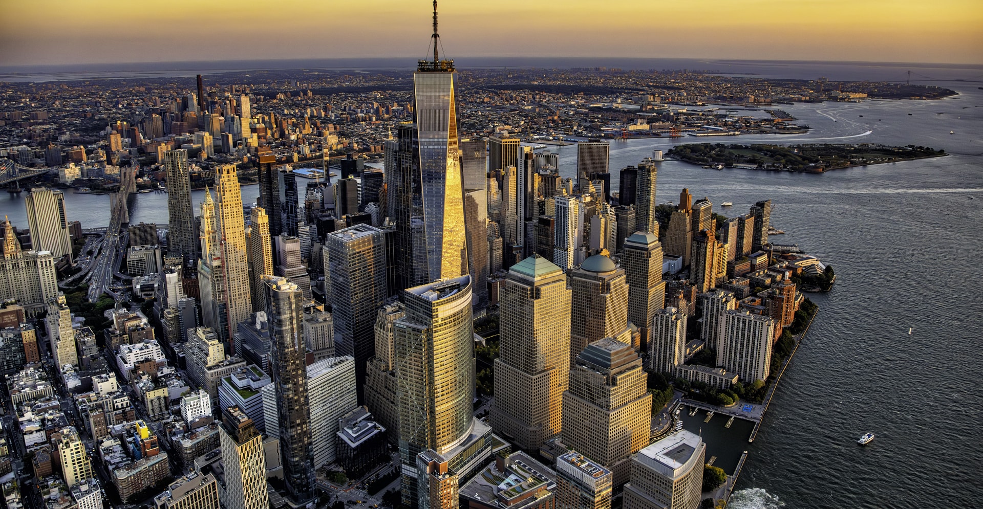 Skyline of Lower Manhattan