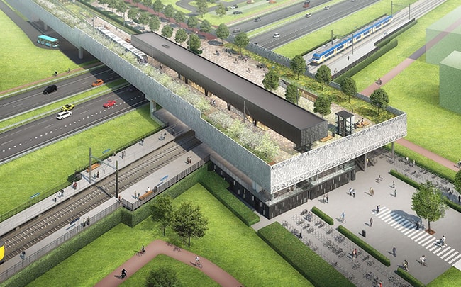 Regio Rotterdam Den Haag beter bereikbaar door nieuw station