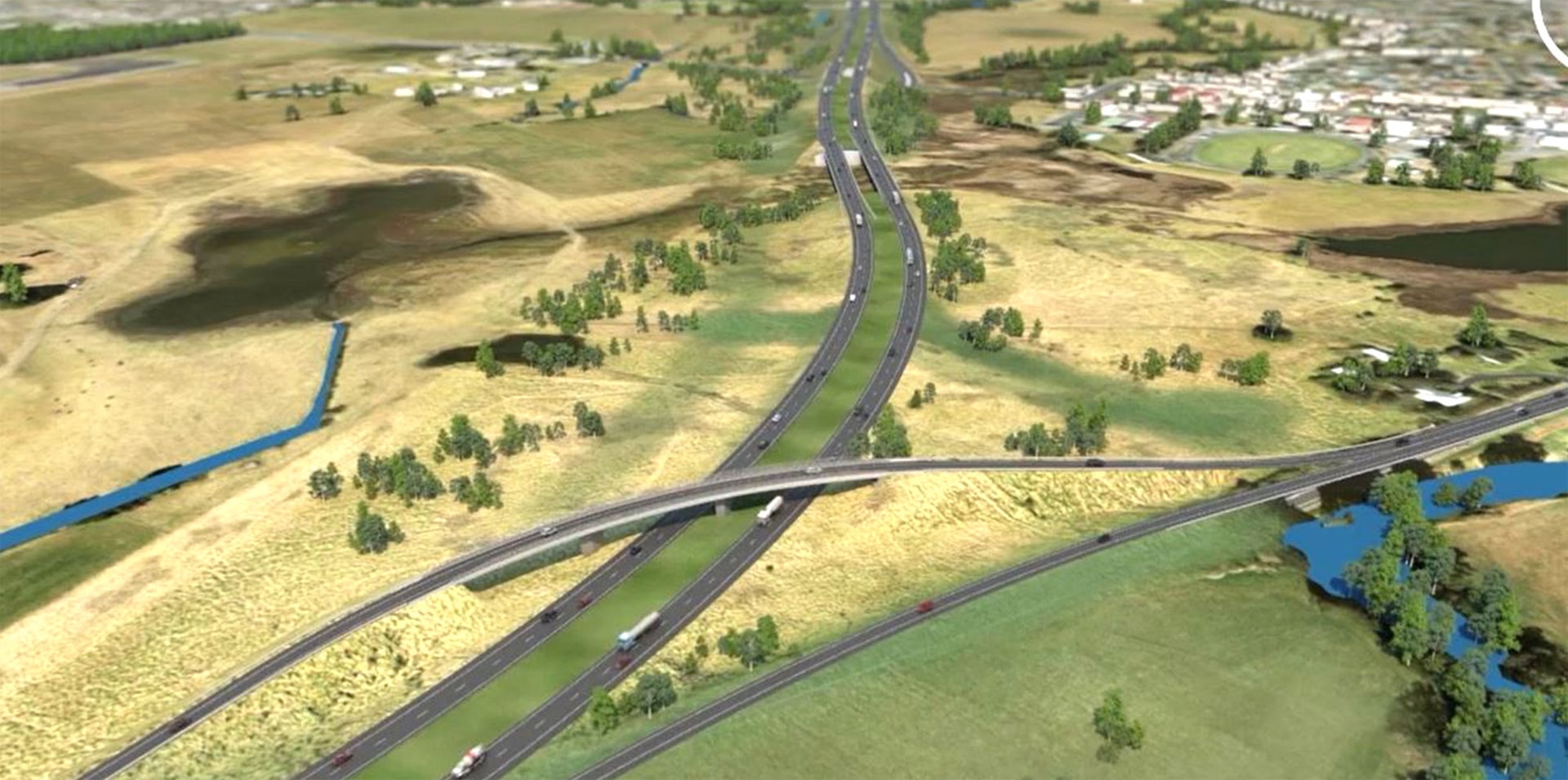 Albion park rail bypass visualisation